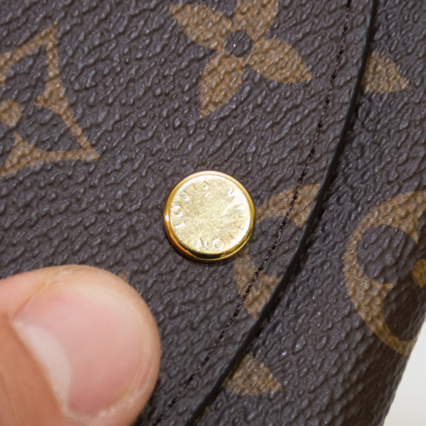 Louis Vuitton Brown Rosali Bifold Wallet - M41939
