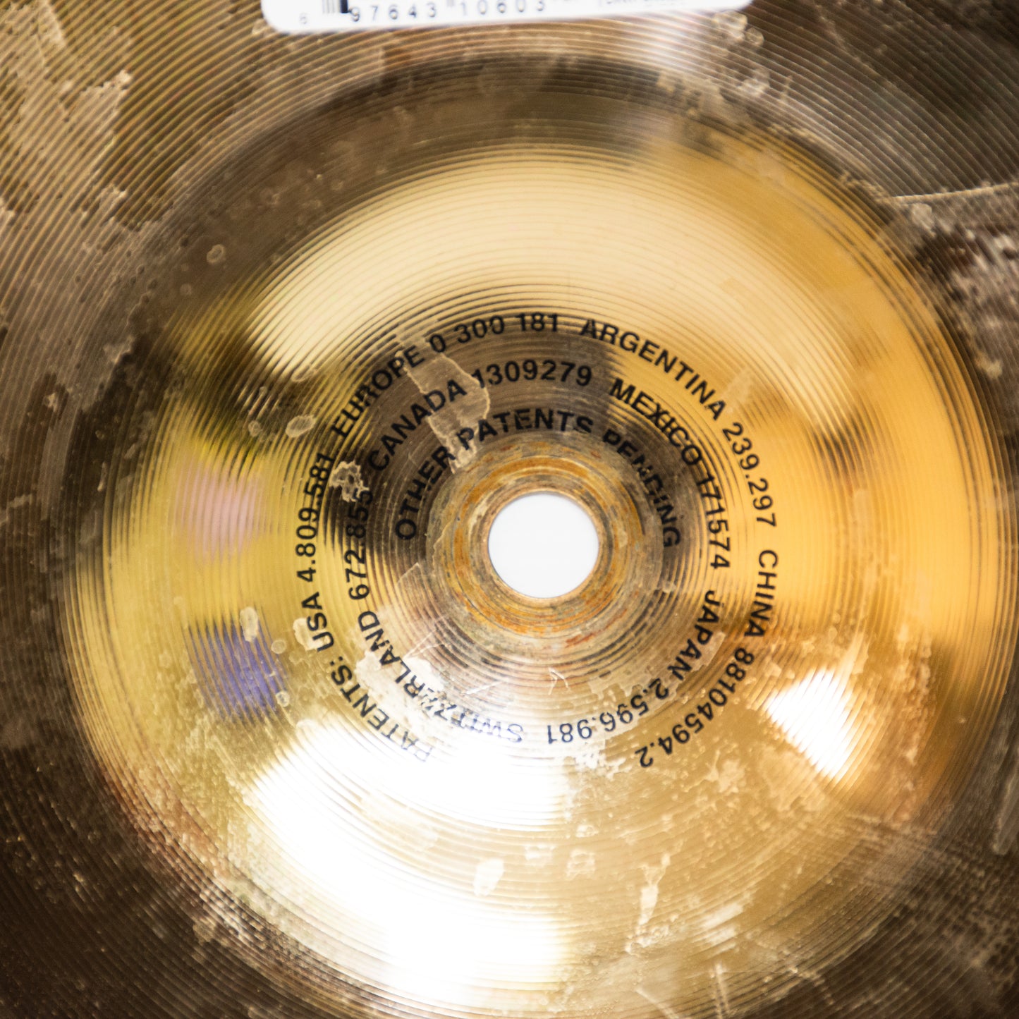 Paiste 14" Top & Bottom Dark Crisp Hi-Hat