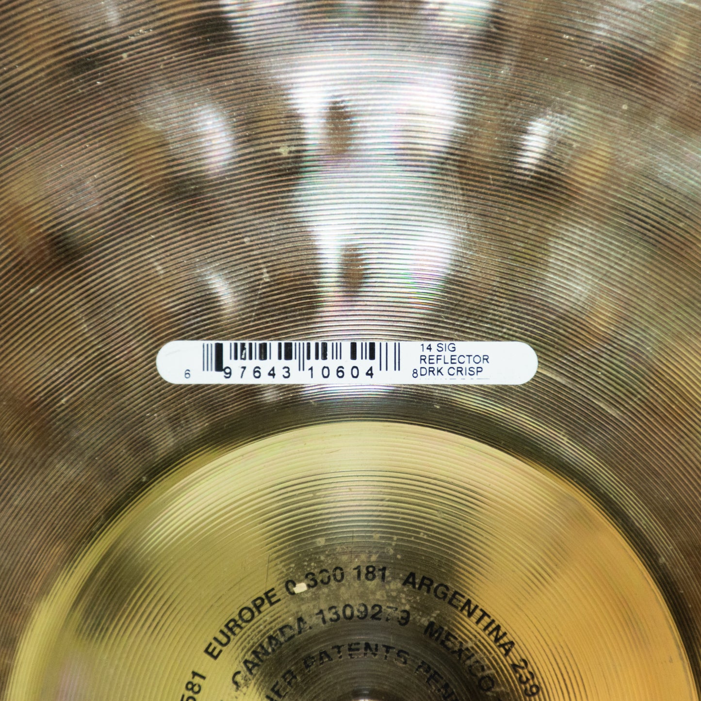 Paiste 14" Top & Bottom Dark Crisp Hi-Hat