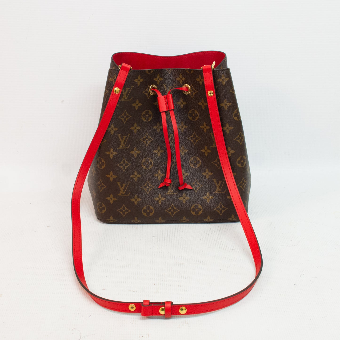 Louis Vuitton Monogram Red Poppy Neo Purse - M44021