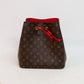 Louis Vuitton Monogram Red Poppy Neo Purse - M44021