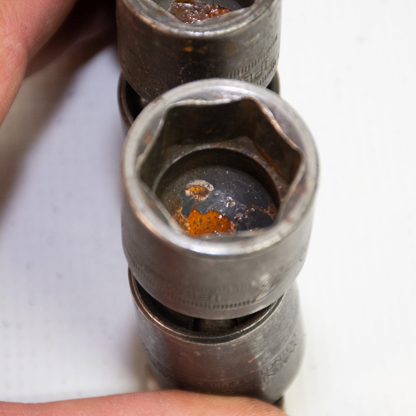 Snap-on 312IPLM 12pc 10-24mm 6-Point Metric Shallow Impact Swivel Socket Set