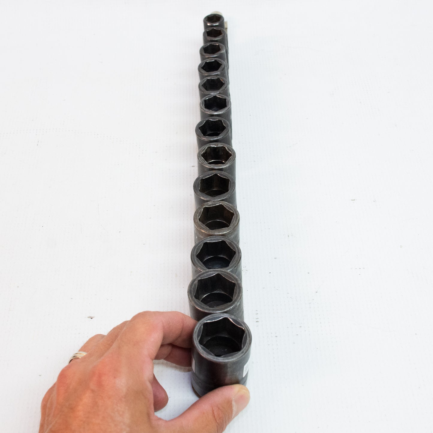 Snap-on IMM240 12-24mm 1/2" Drive Metric Shallow Socket Set