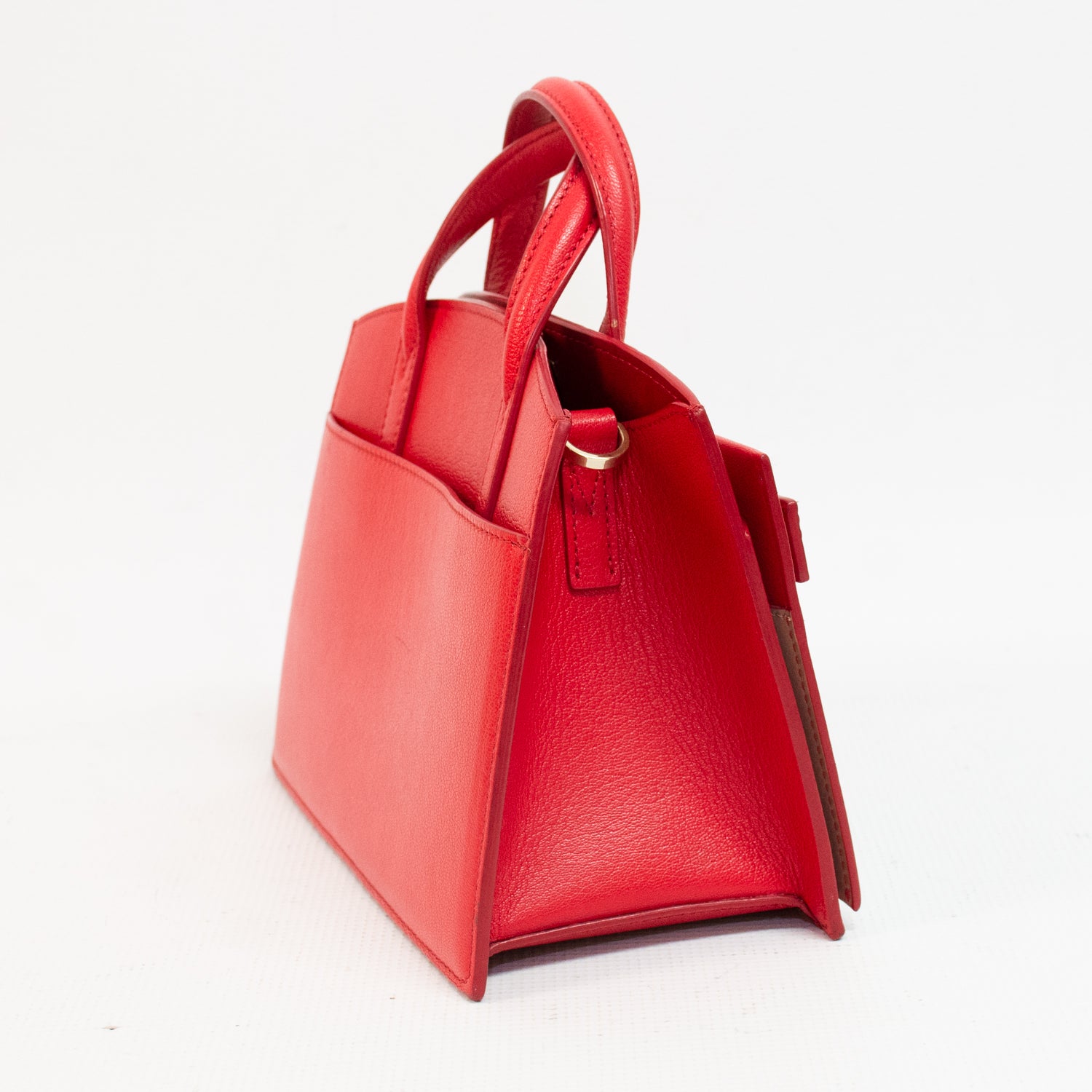 MCM Red Milano Purse