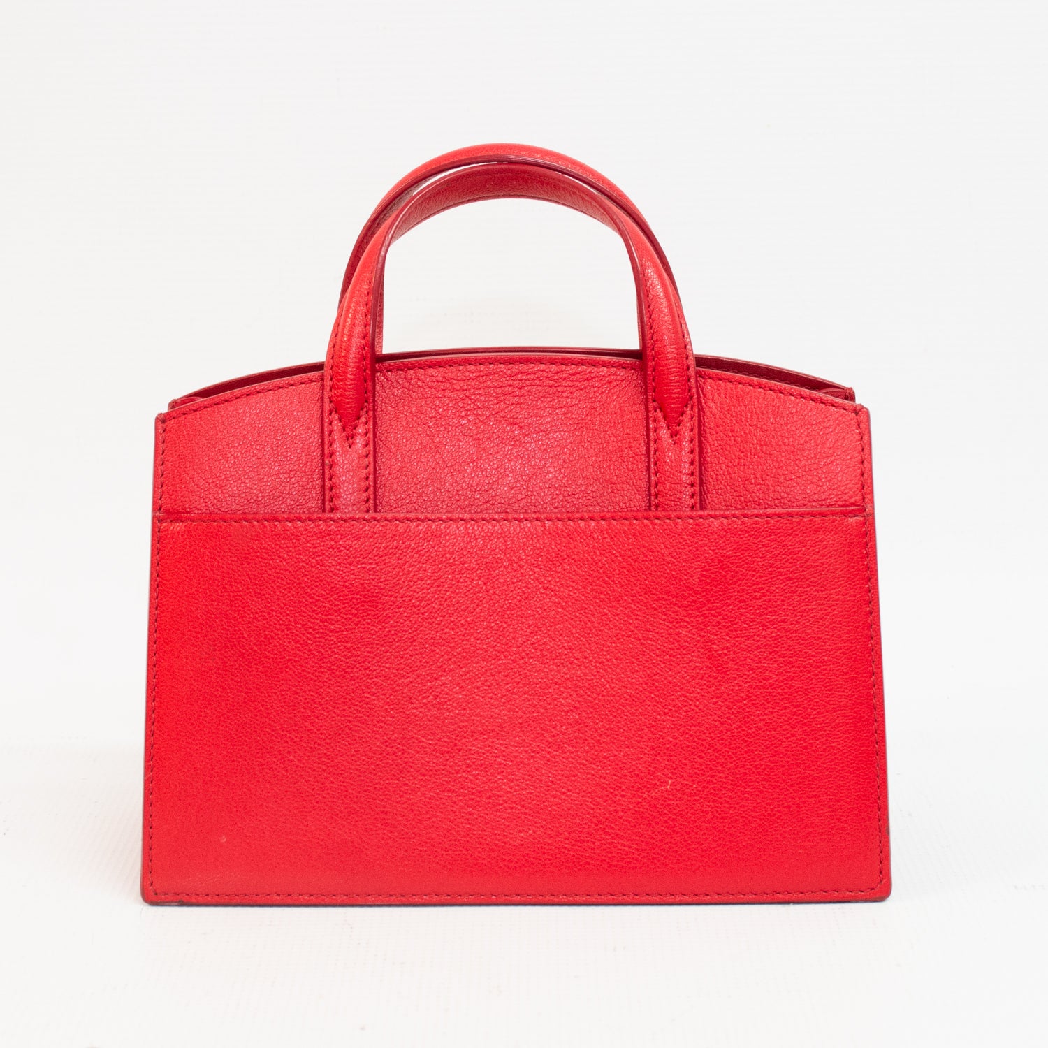 MCM Red Milano Purse