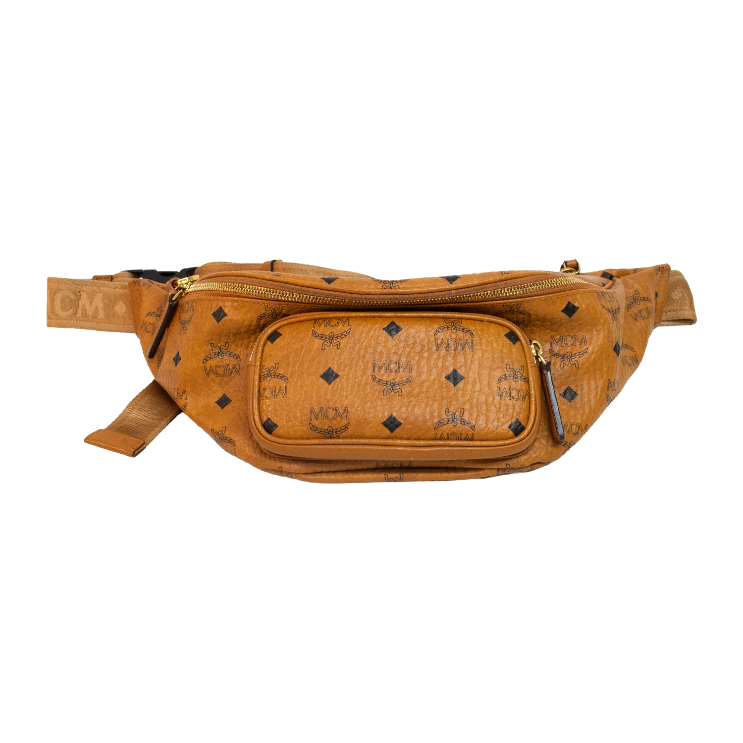 MCM Fursten Maxi Visetos Large Belt Bag