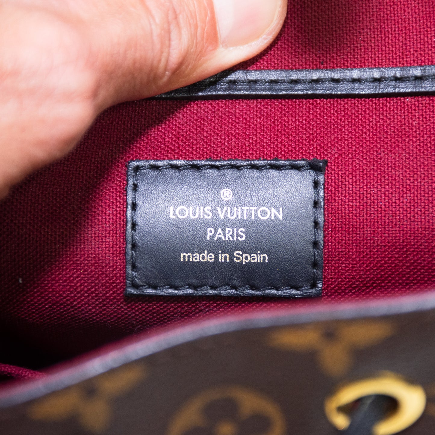 Louis Vuitton Montsouris NM BB Monogram Backpack - M45516