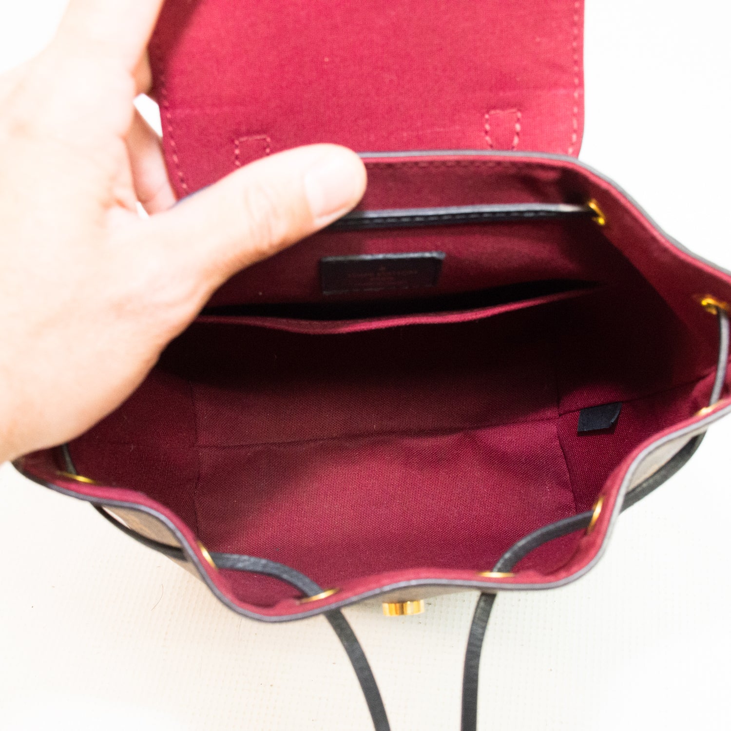 Louis Vuitton Montsouris NM BB Monogram Backpack - M45516