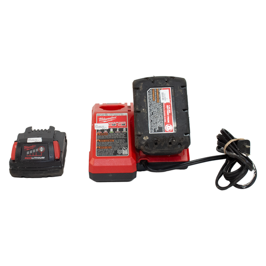 Milwaukee M18 Battery & Charger Bundle