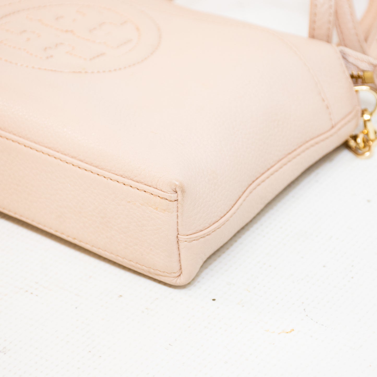 Tory Burch Bombe Light Pink Cross Body Purse