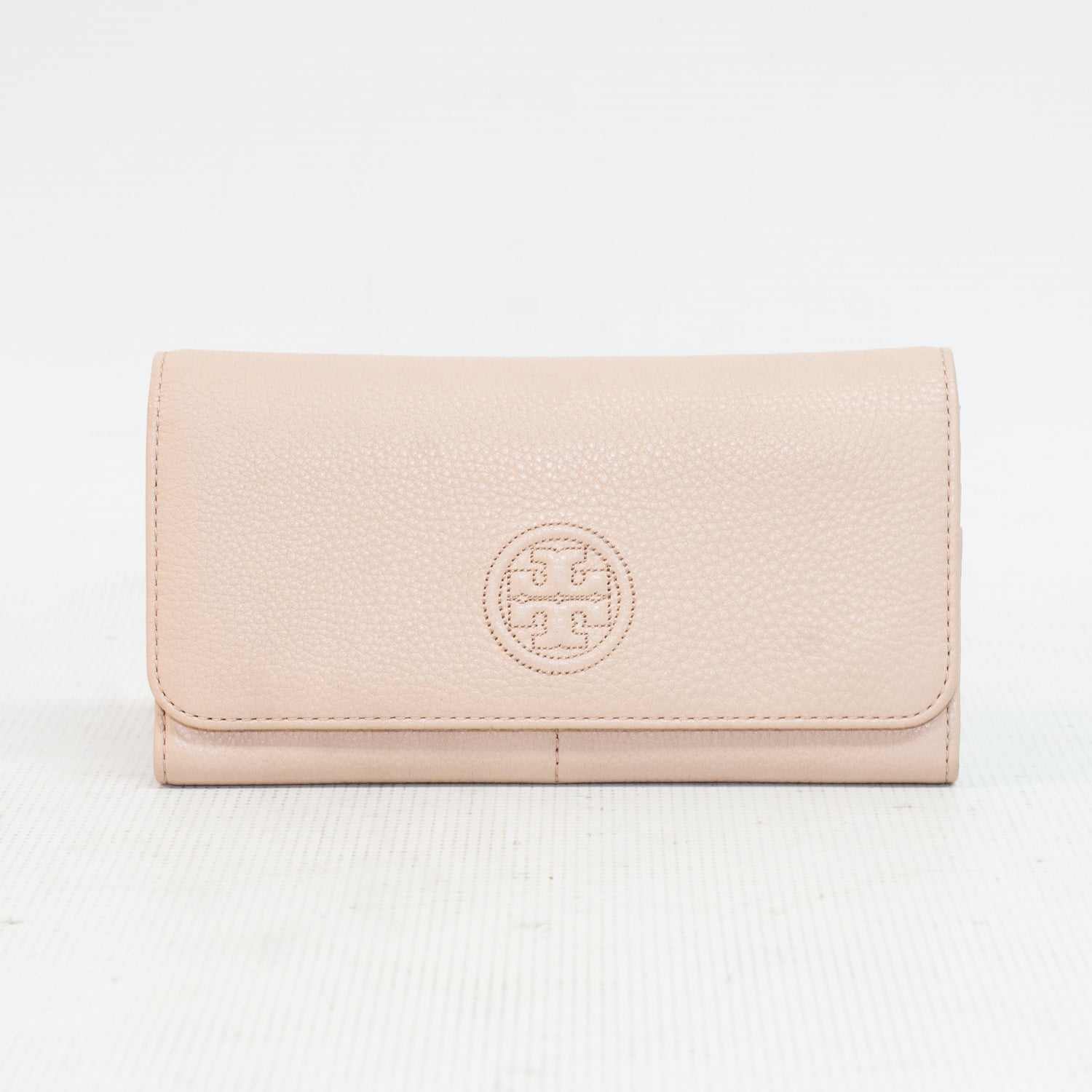 Tory Burch Bombe Light Pink Wallet