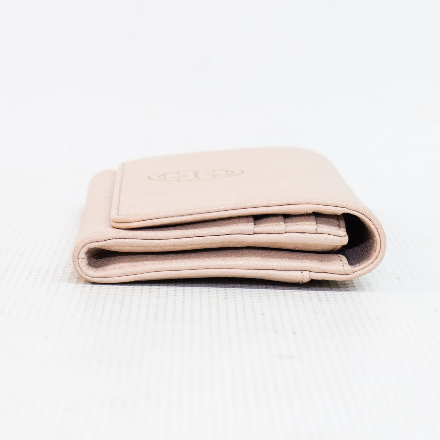 Tory Burch Bombe Light Pink Wallet