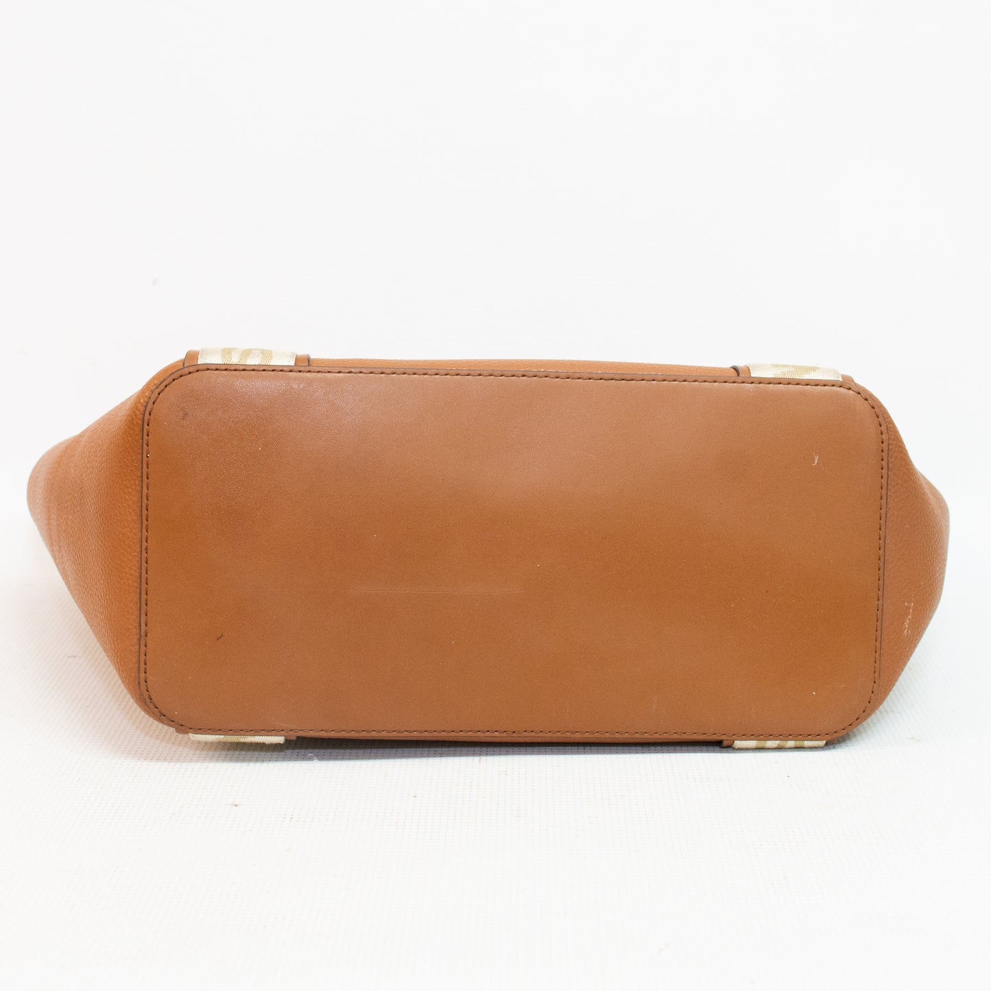 Michael Kors Large Open Maeve Leather Tote - Brown