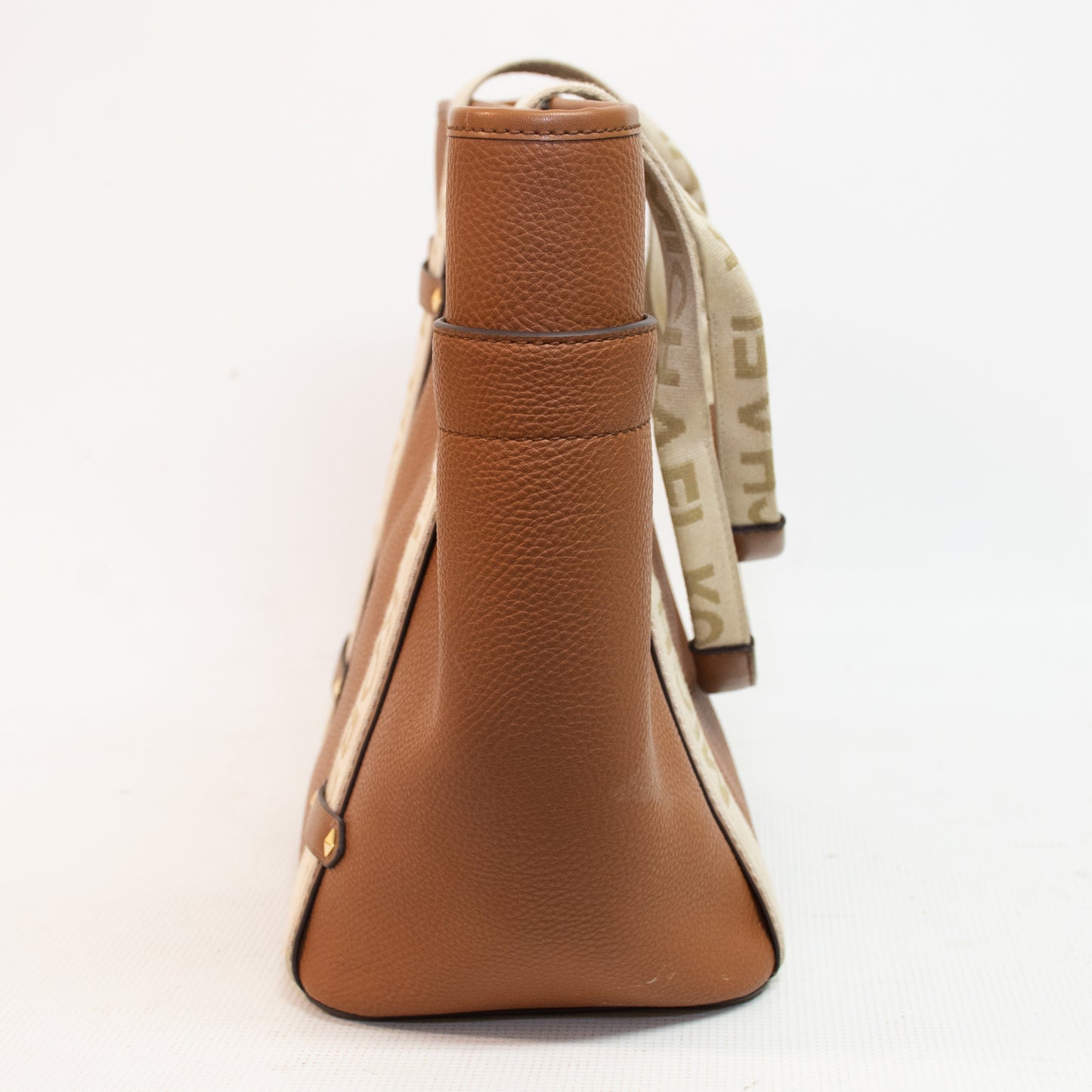 Michael Kors Large Open Maeve Leather Tote - Brown