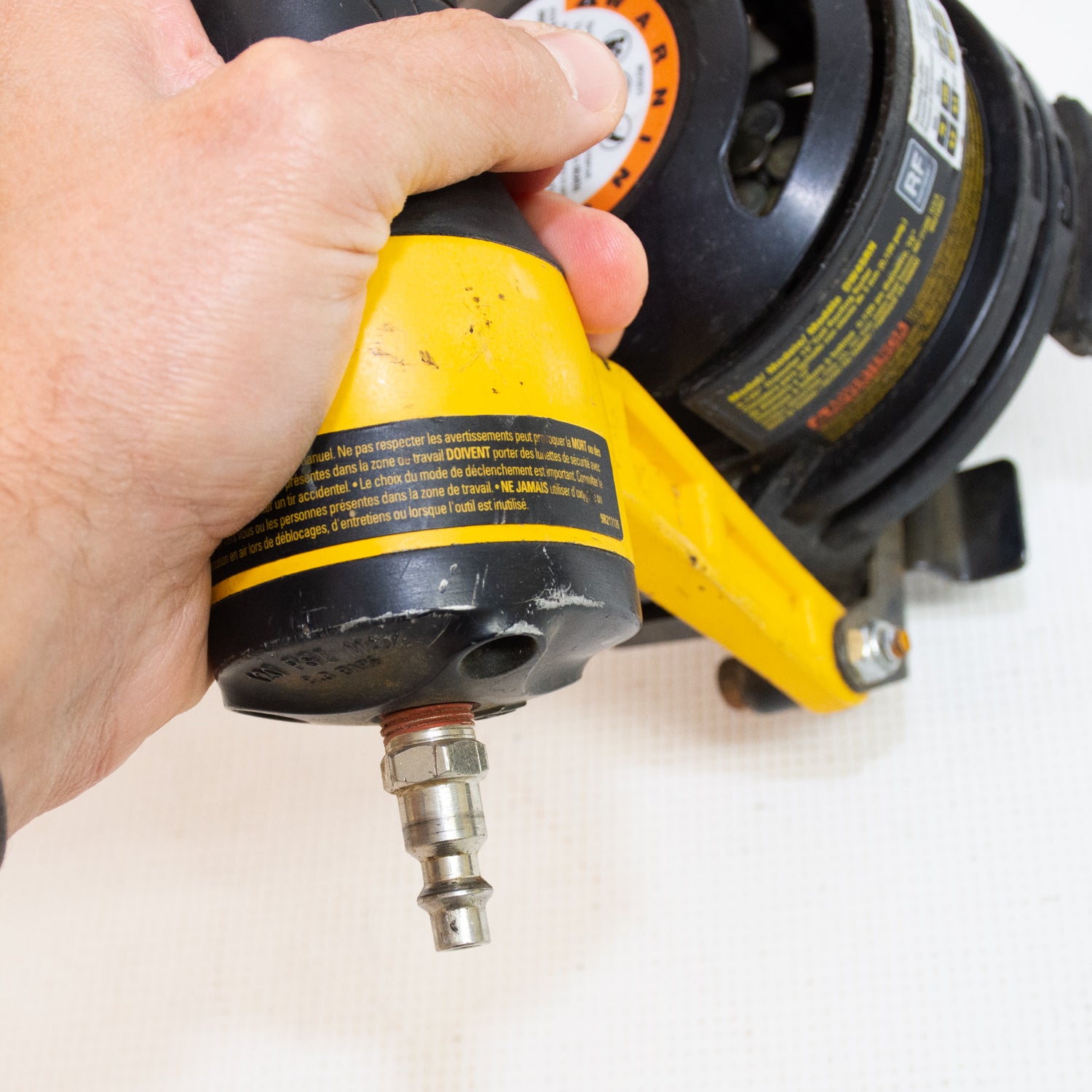 DEWALT DW45RN 15 Degree Coil Roofing Nailer