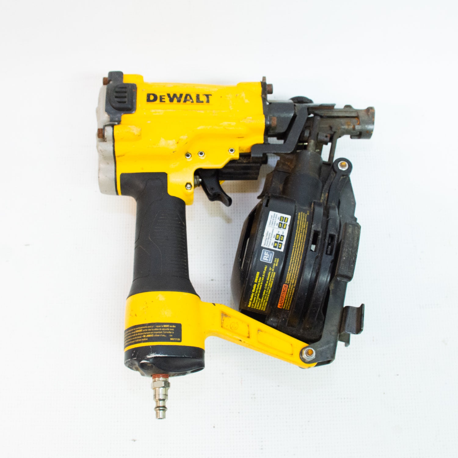 DEWALT DW45RN 15 Degree Coil Roofing Nailer