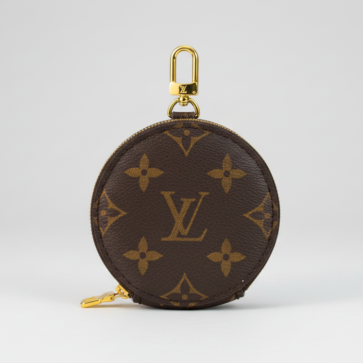 Louis Vuitton Monogram Multi Pochette Accessories Round Coin Purse