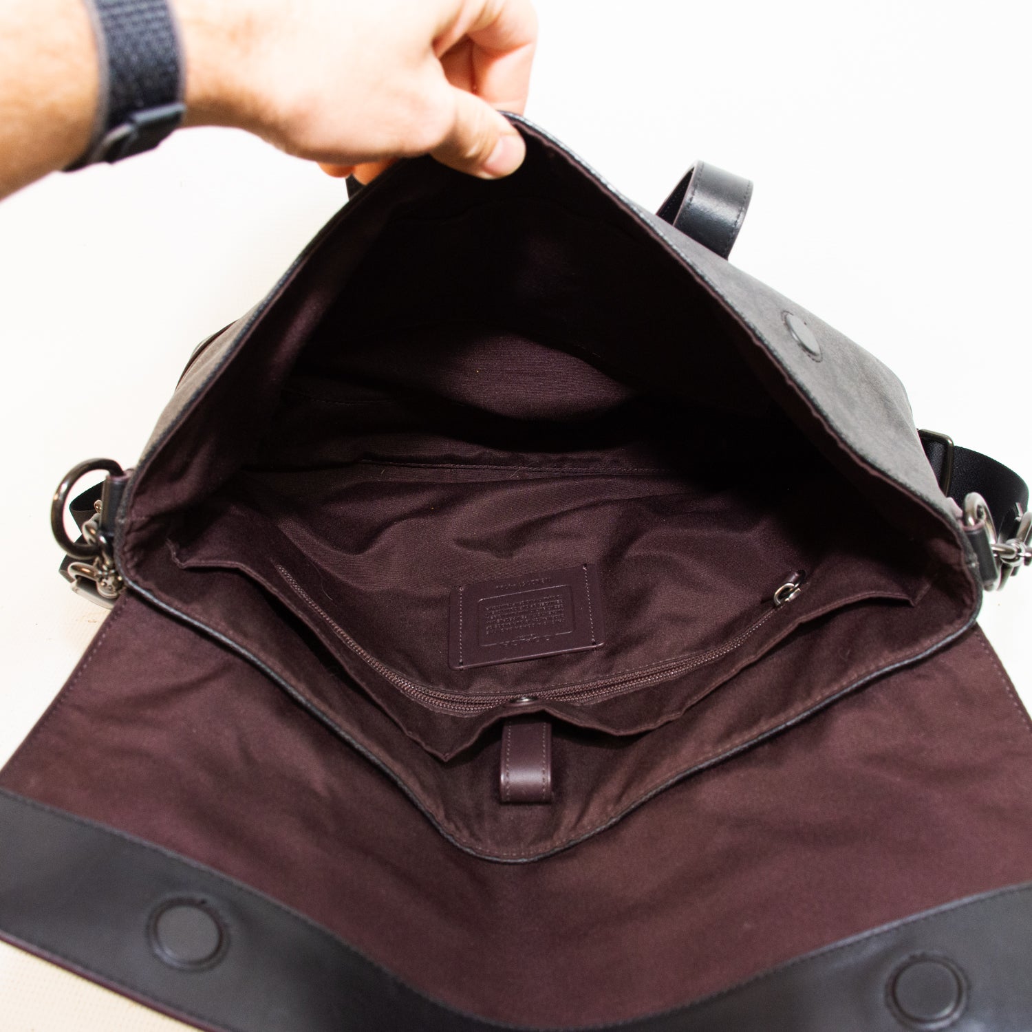 Coach 4190 Hamilton Portfolio Briefcase - Black