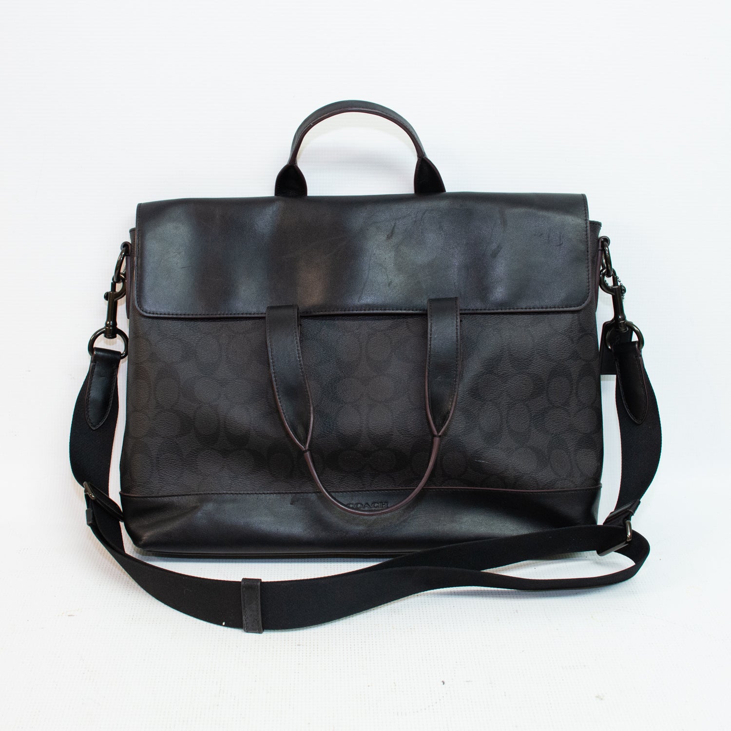 Coach 4190 Hamilton Portfolio Briefcase - Black