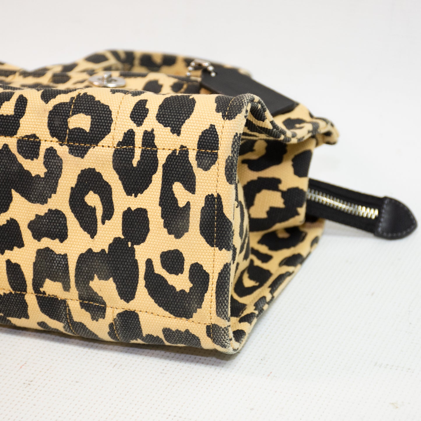 Coach C9769 Cargo Tote 26 Leopard Print