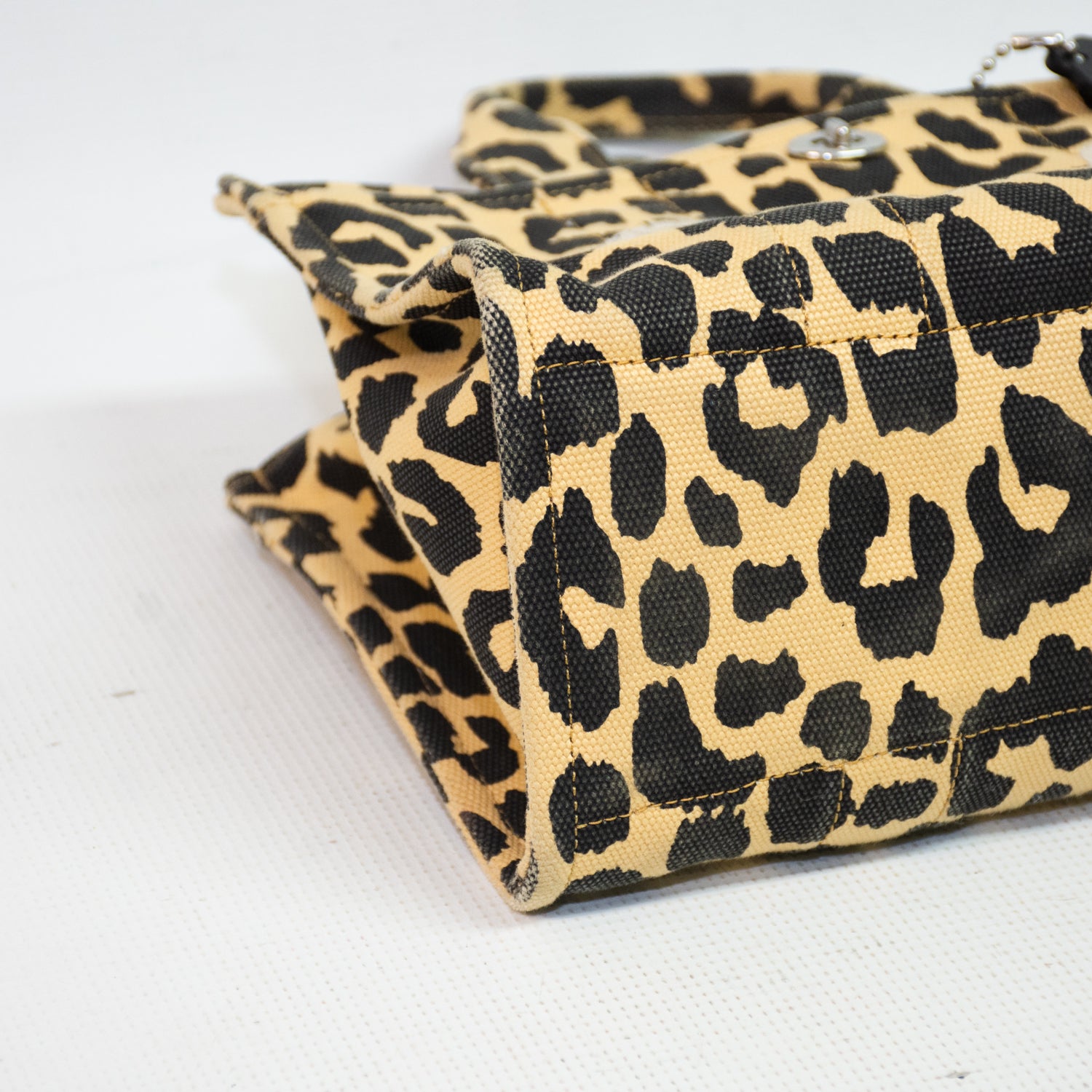 Coach C9769 Cargo Tote 26 Leopard Print