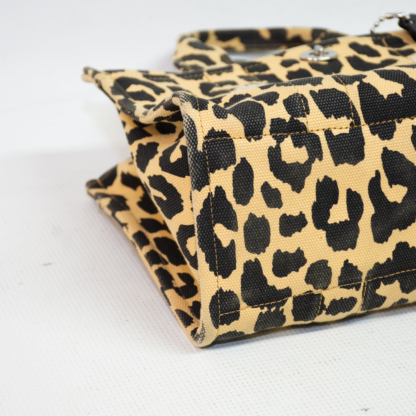 Coach C9769 Cargo Tote 26 Leopard Print