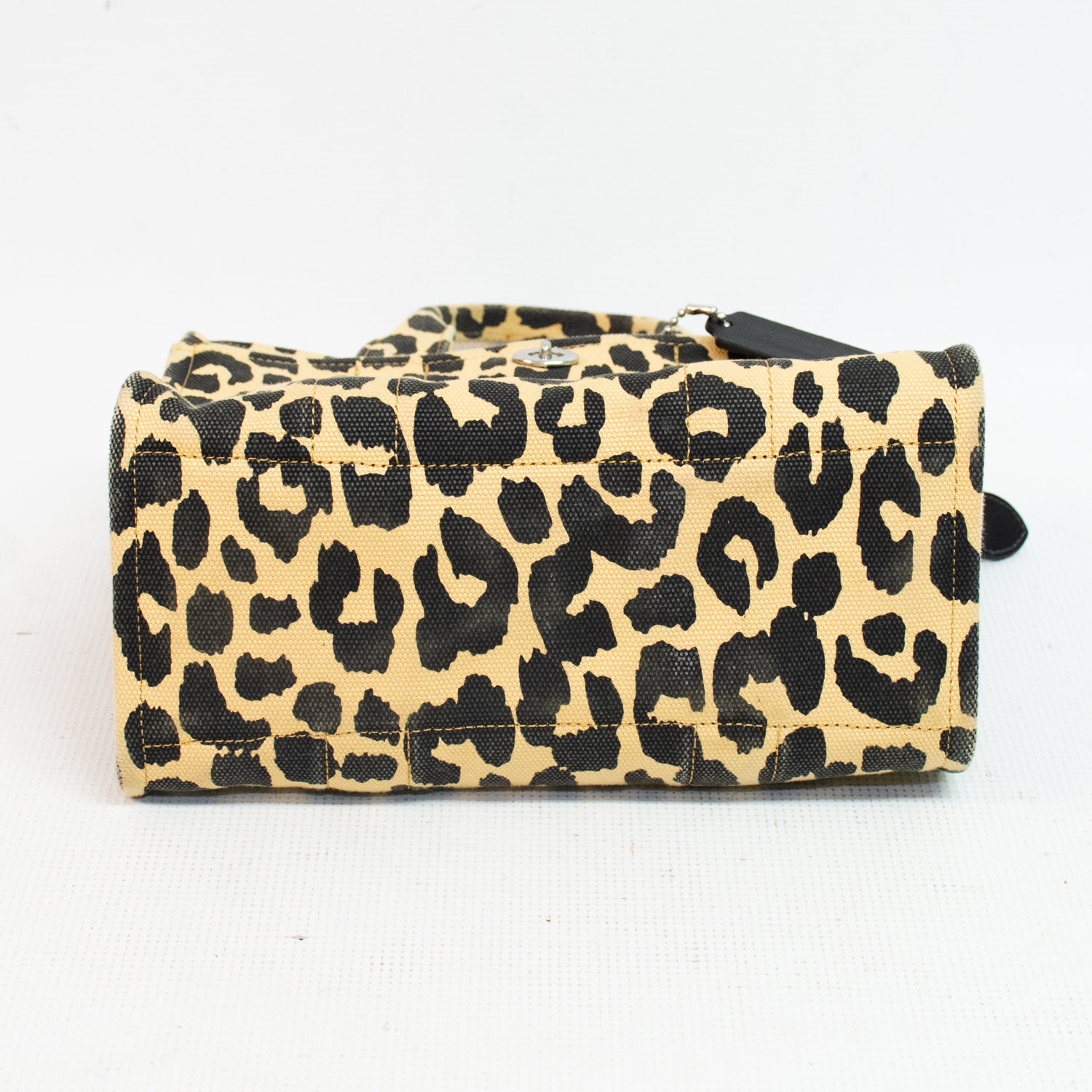 Coach C9769 Cargo Tote 26 Leopard Print