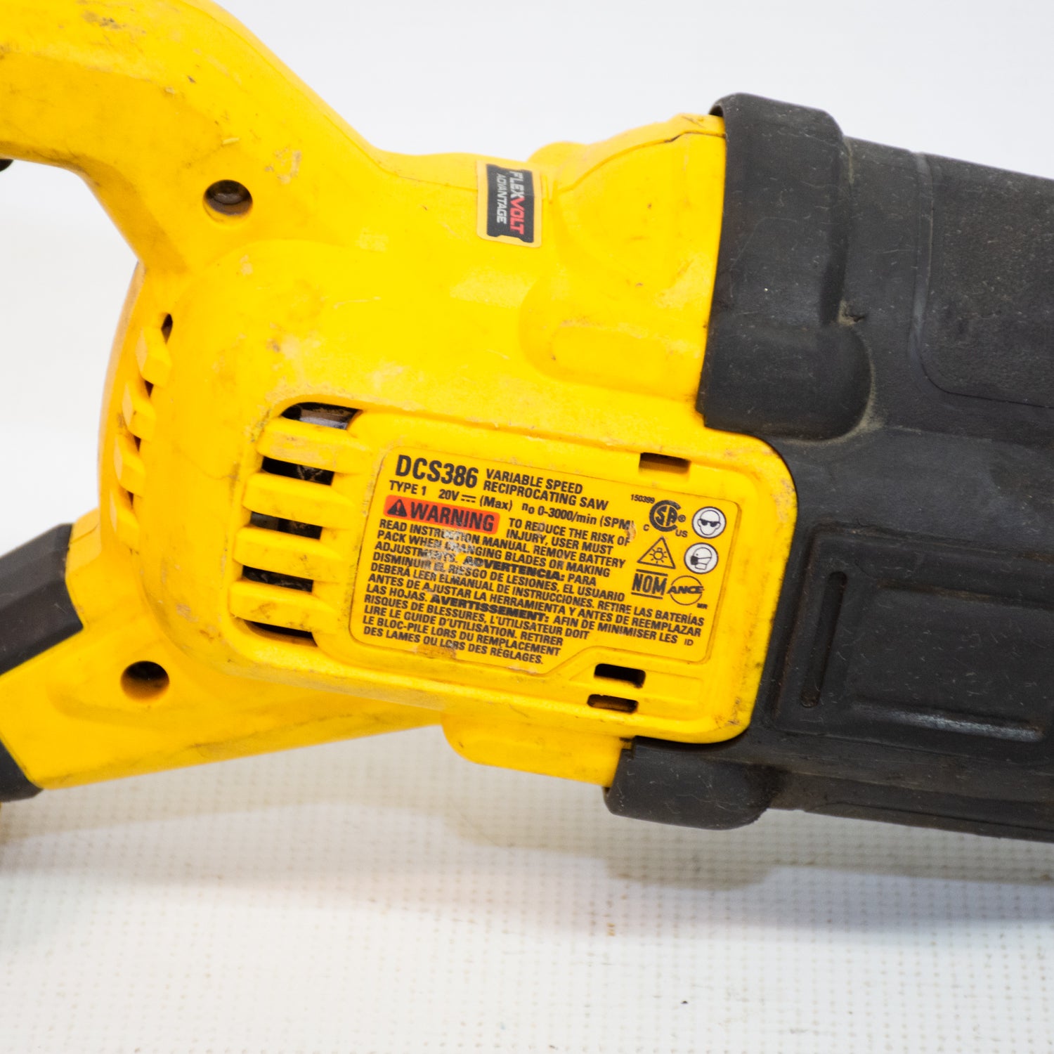 DEWALT DCS386 20V Max Reciprocating Saw
