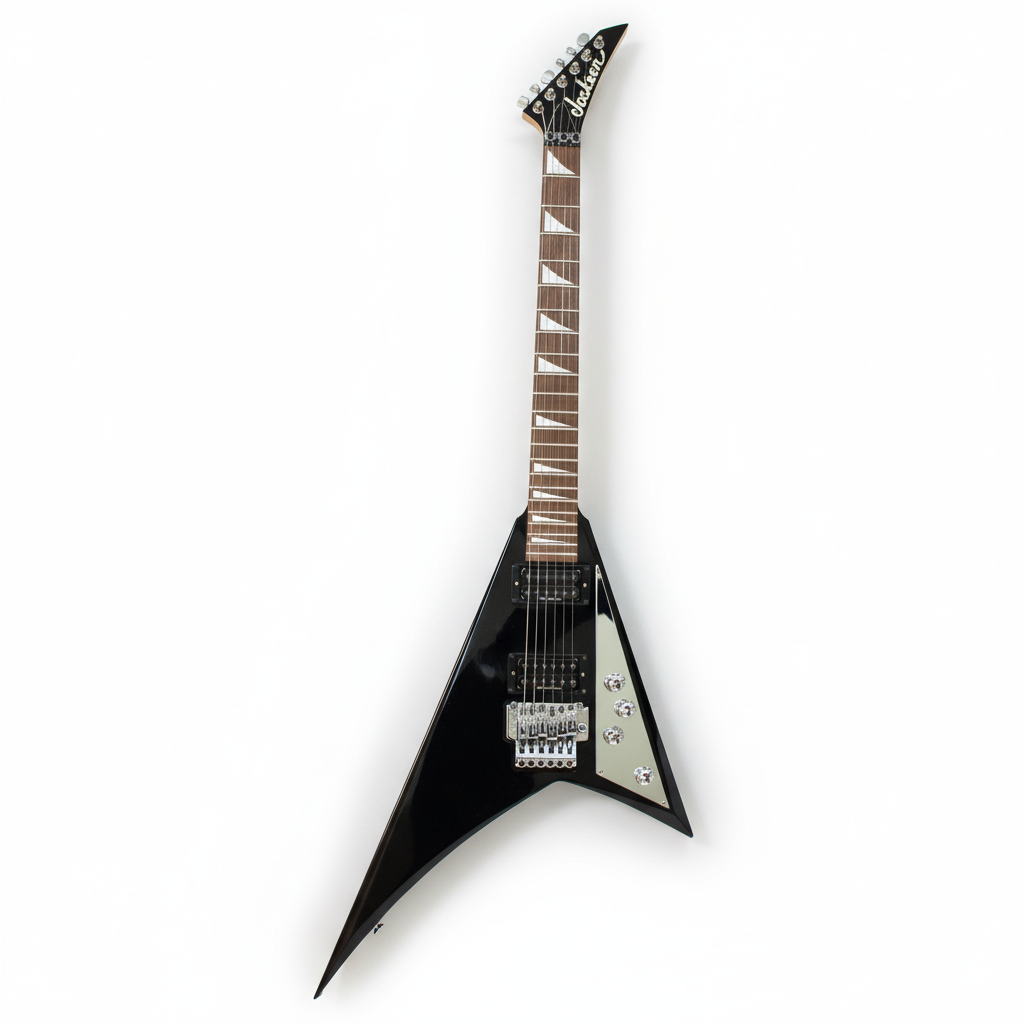Jackson Flying V Electric Guitar - Black