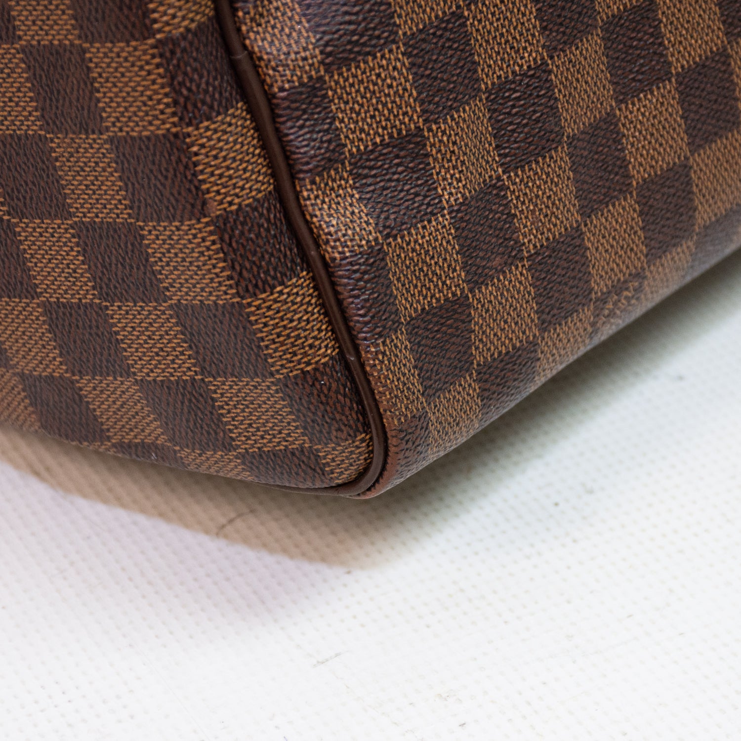 Louis Vuitton Speedy 30 Damier Ebene Canvas Handbag