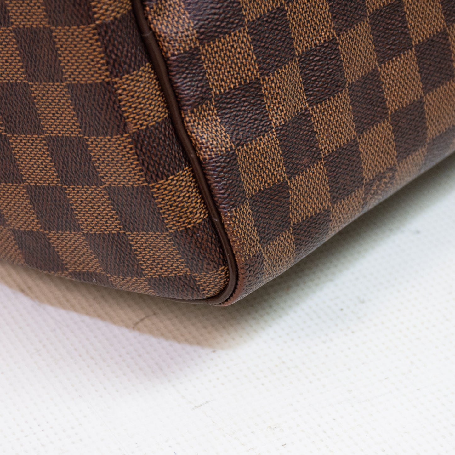 Louis Vuitton Speedy 30 Damier Ebene Canvas Handbag