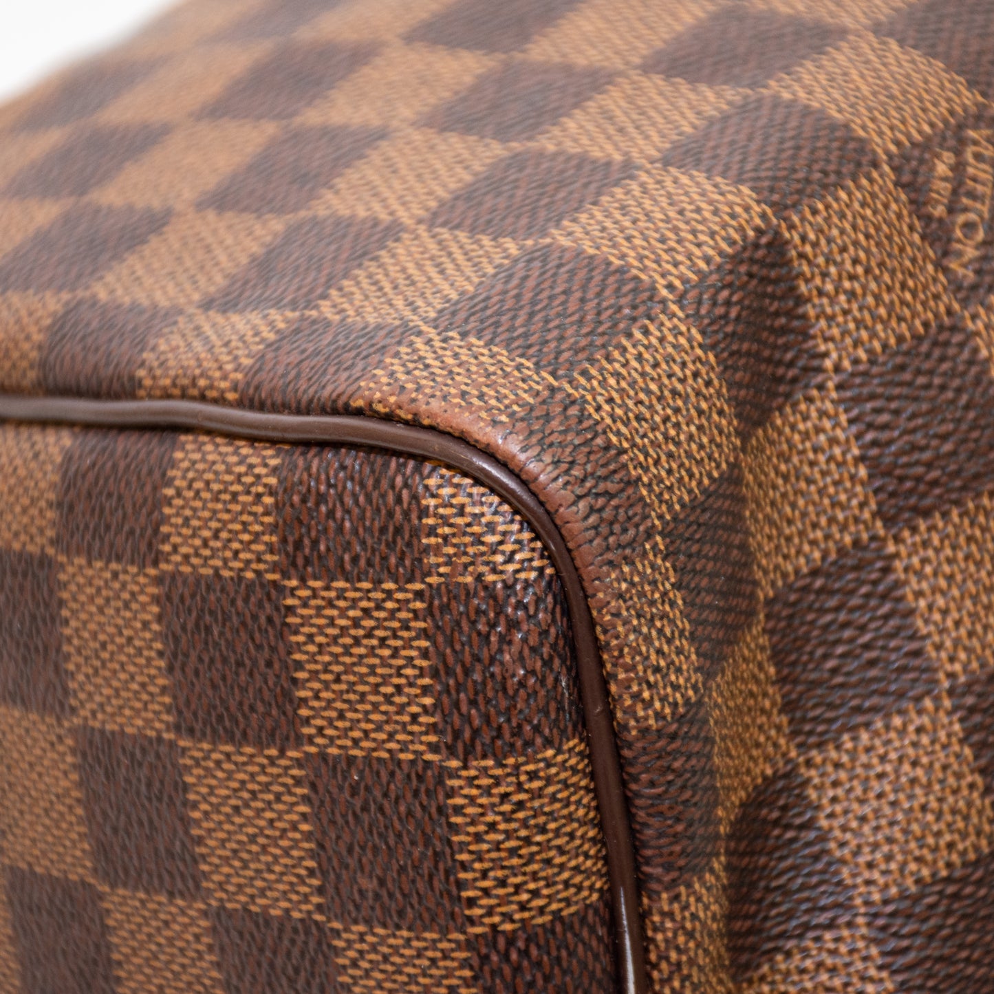 Louis Vuitton Speedy 30 Damier Ebene Canvas Handbag