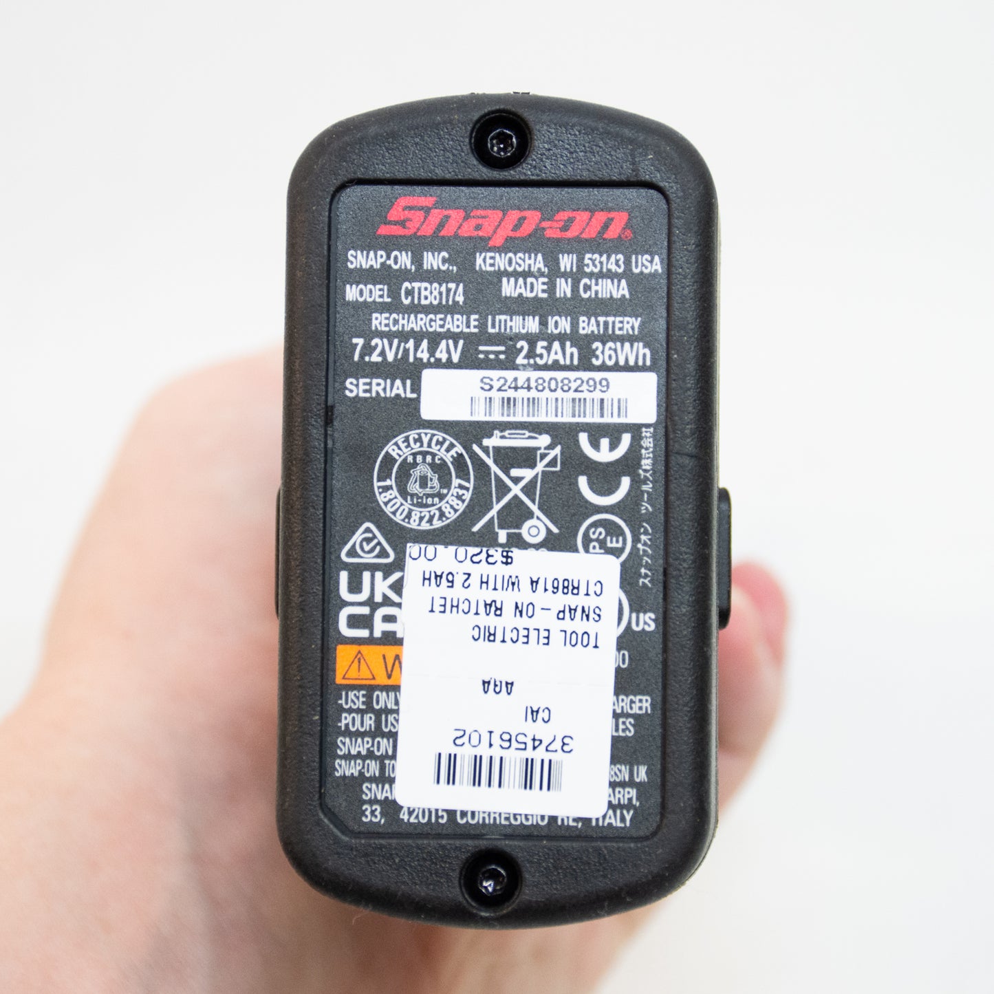 Snap-on CTR861A 3/8" Ratchet