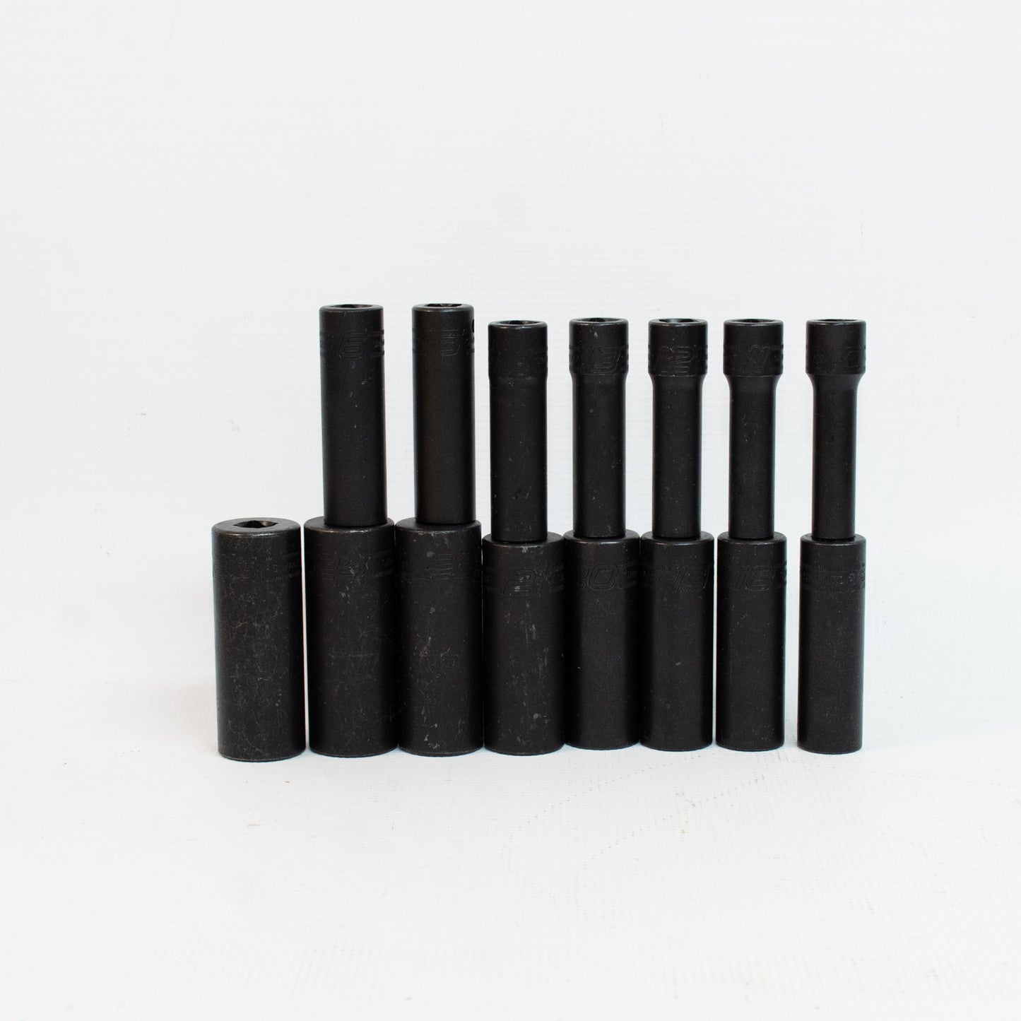 Snap-on 15pc 1/2" Drive 6-Point Metric Deep Impact Socket Set (10-24mm)