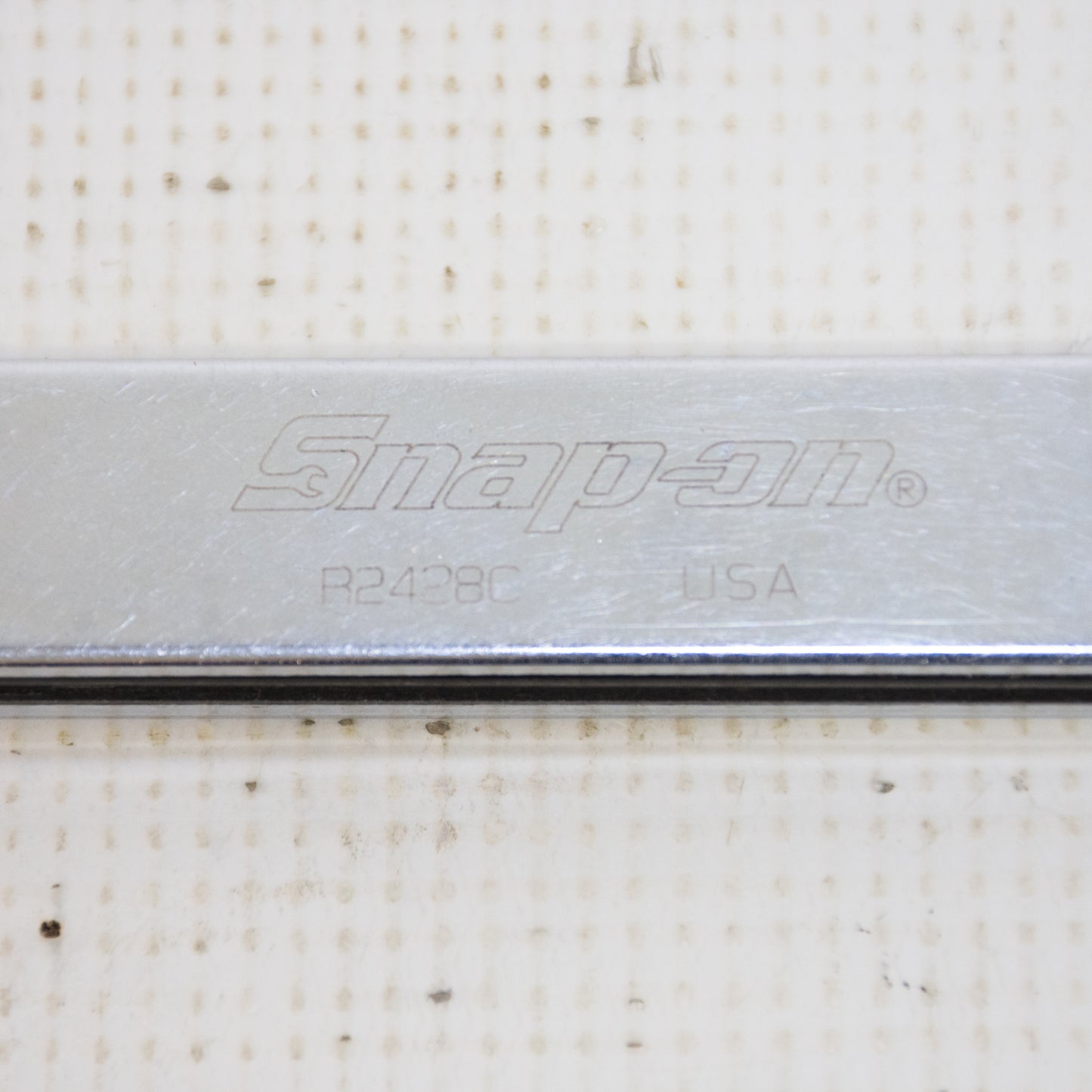 Snap-on Tools USA R2428C 3/4" x 7/8" Ratcheting Box Wrench Flat 12 Point