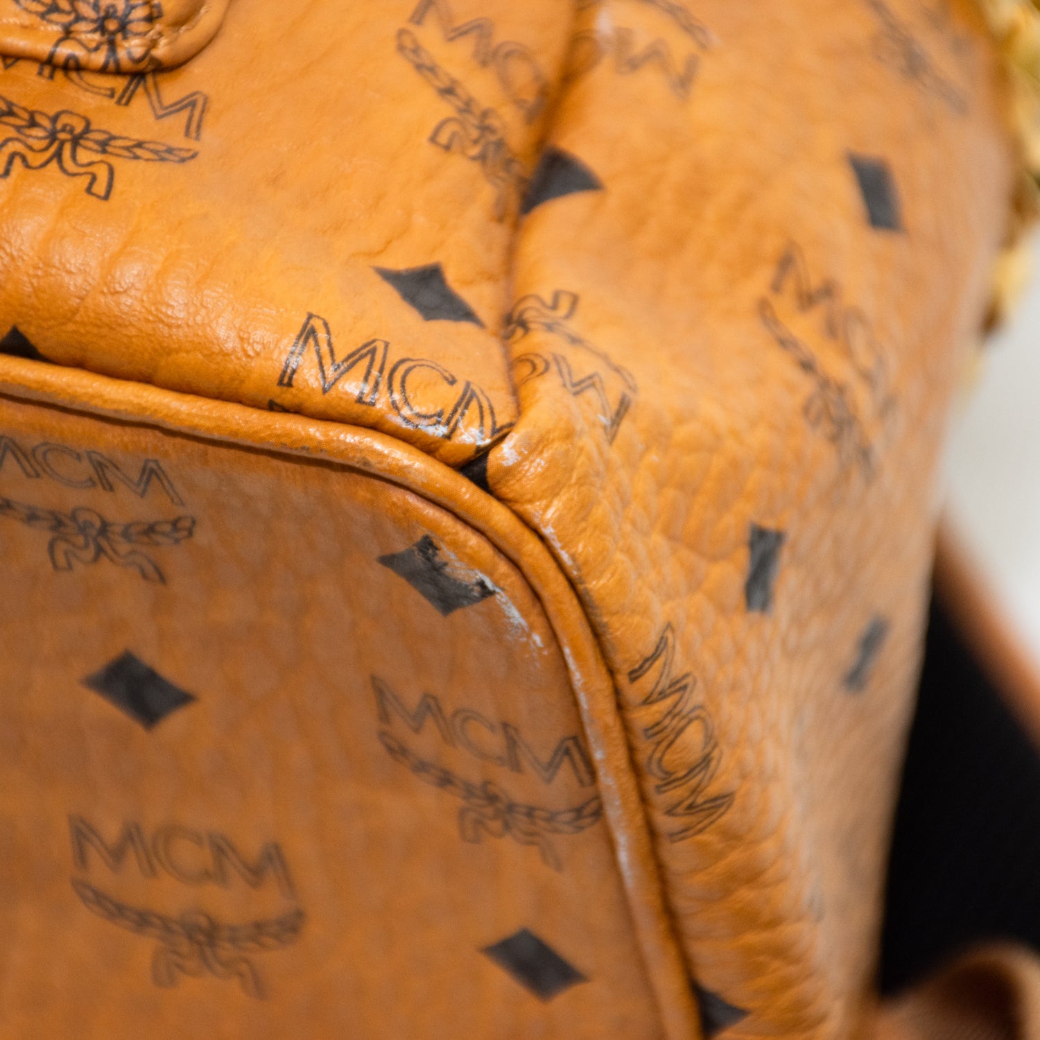 MCM Stark VIsetos Side Studs Medium Backpack - MMKSVE38CO001