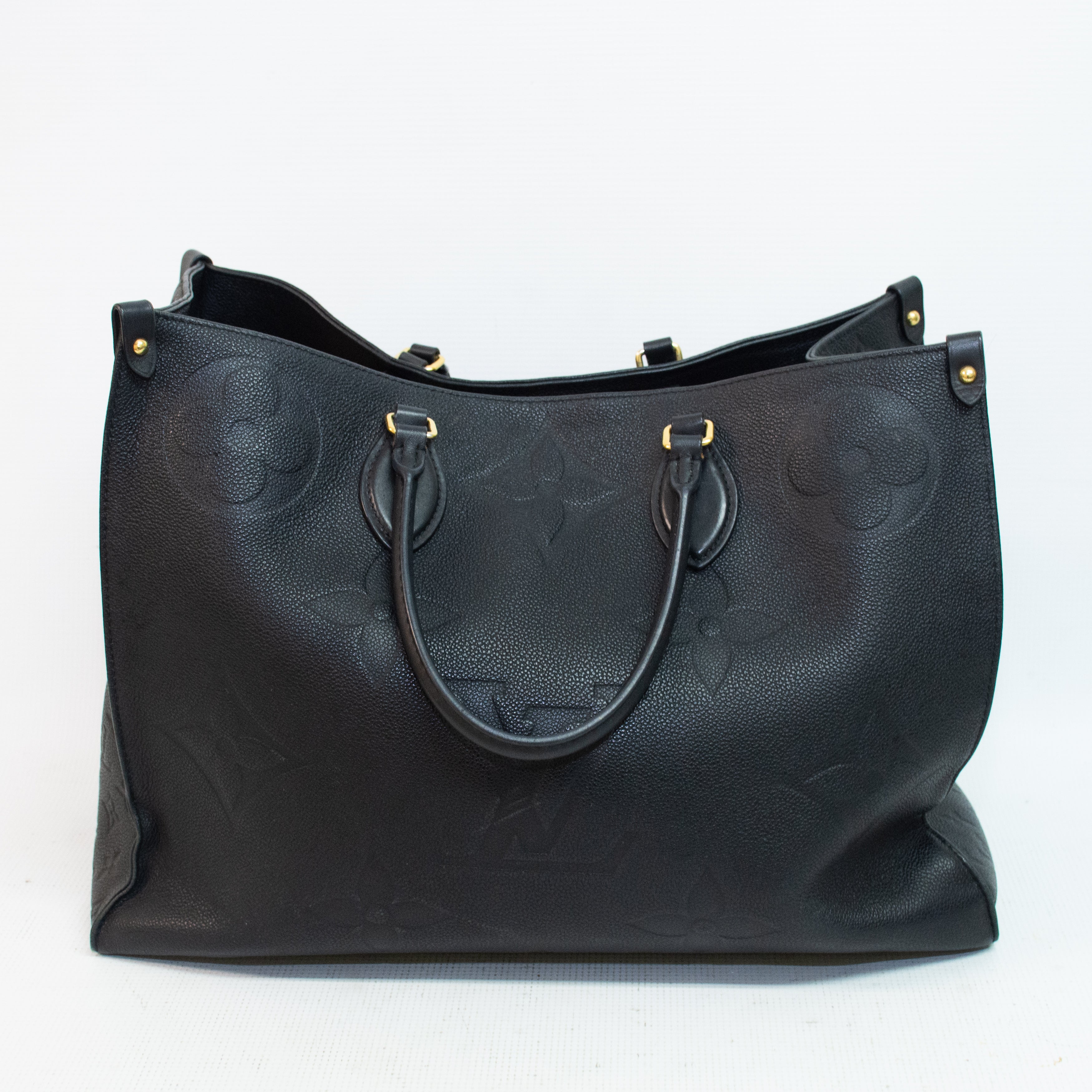 Louis Vuitton M44925 OnTheGo Empreinte Black Tote