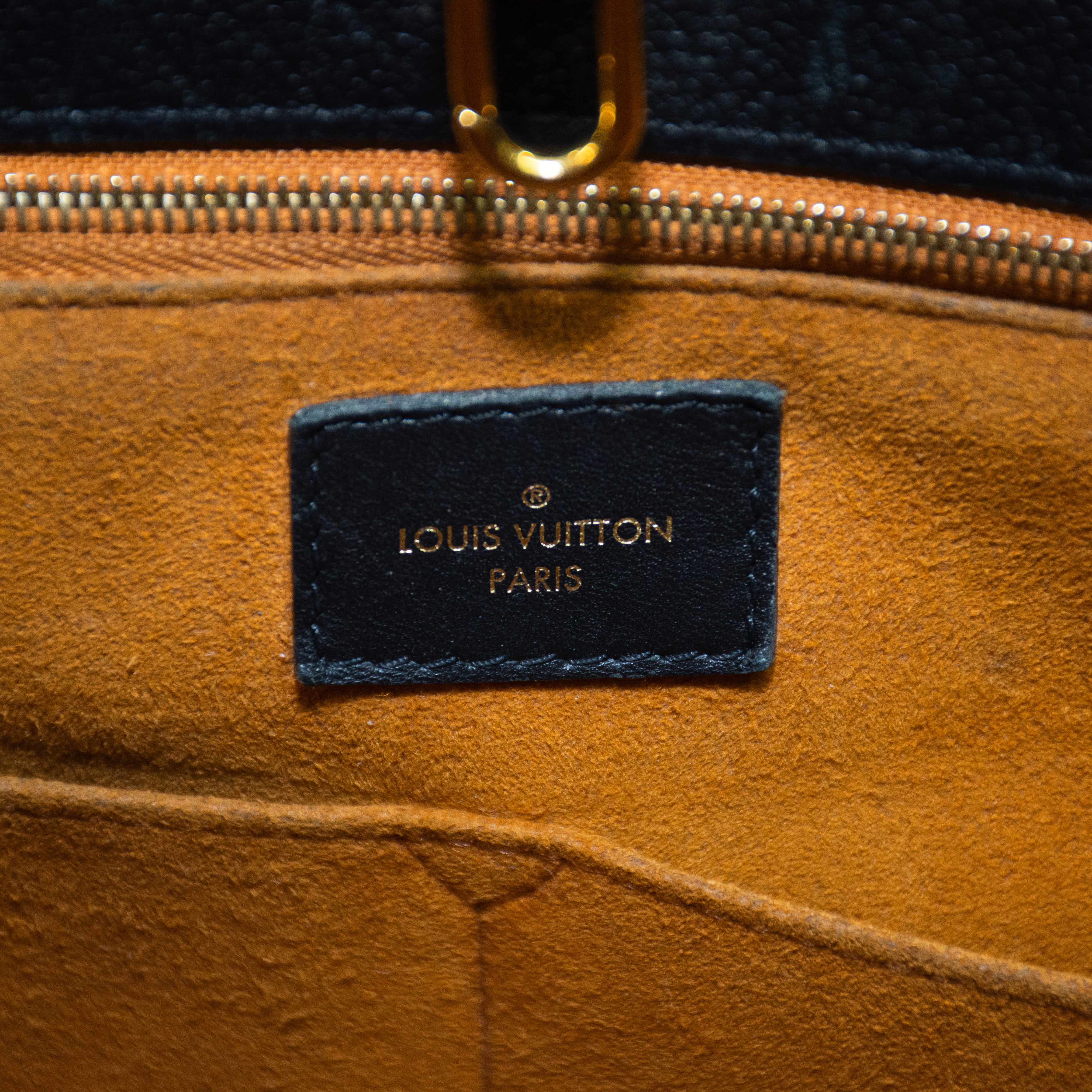 Louis Vuitton M44925 OnTheGo Empreinte Black Tote