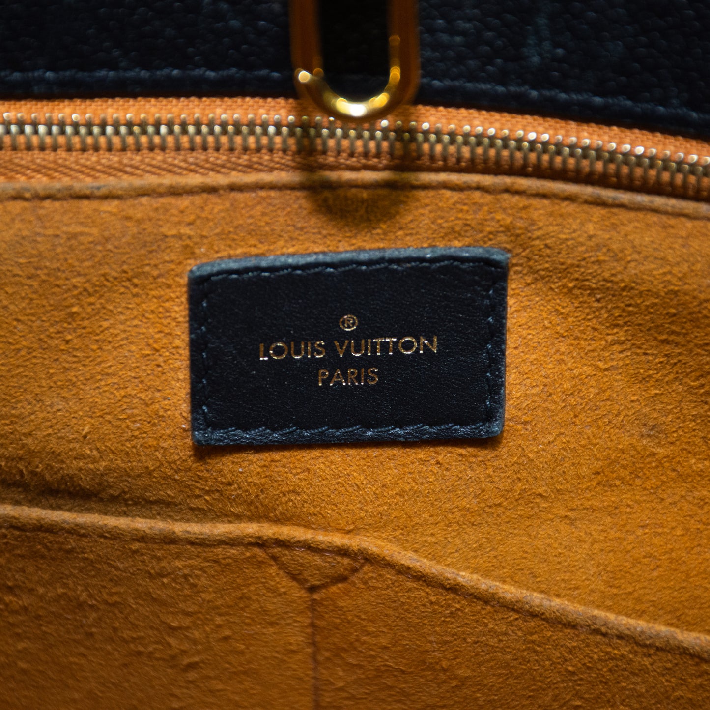 Louis Vuitton M44925 OnTheGo Empreinte Black Tote