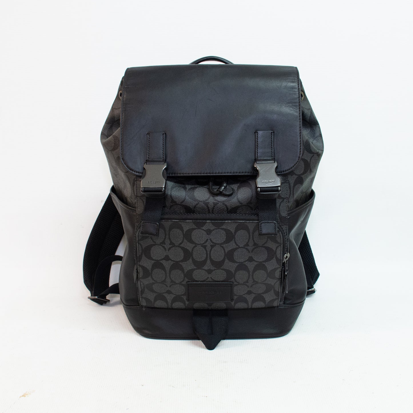 Coach GB Track Signature Canvas Backpack
