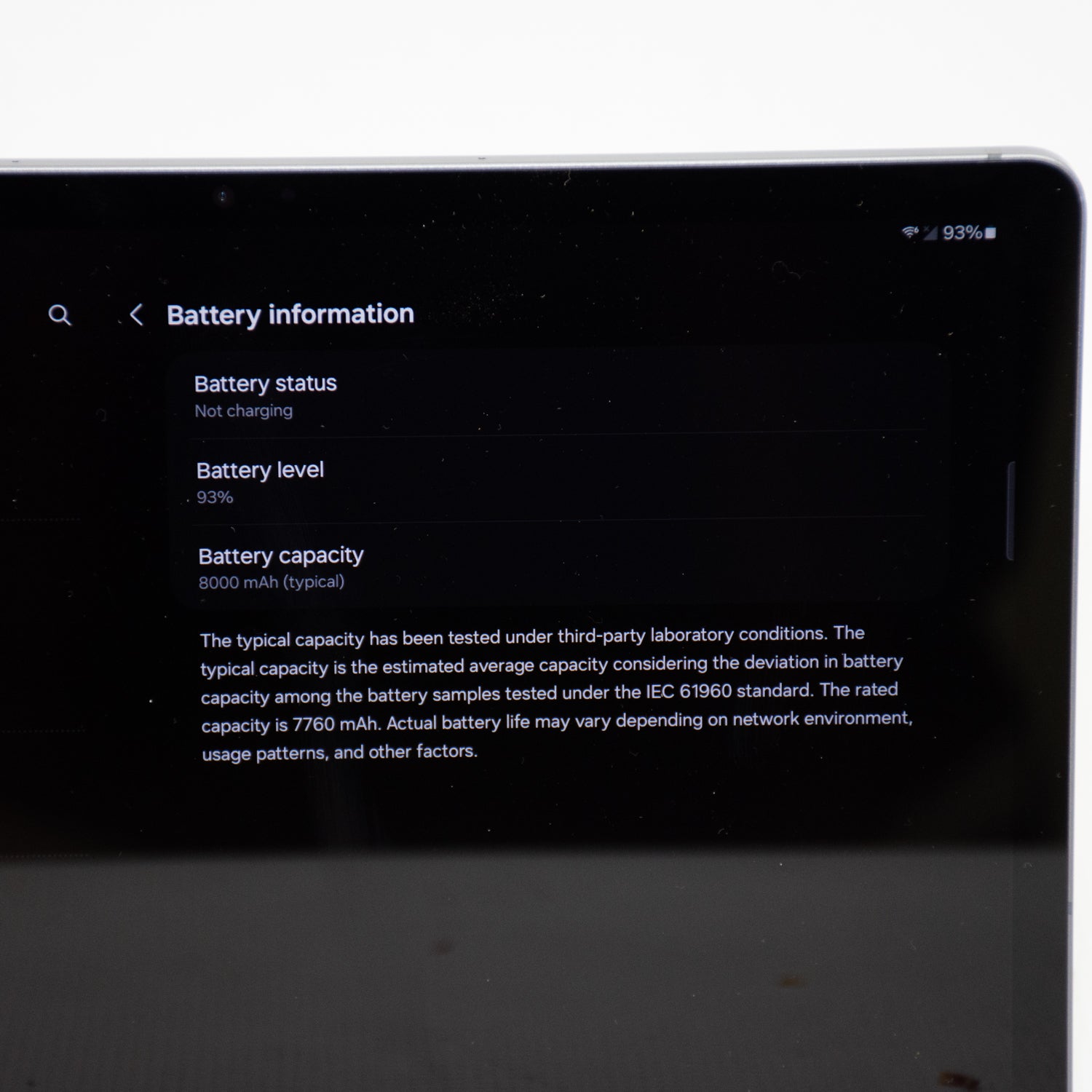 Samsung Galaxy Tab S9 FE 5G SM-X518U Tablet