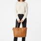 MCM Visetos Liz Reversible Shopper Tote