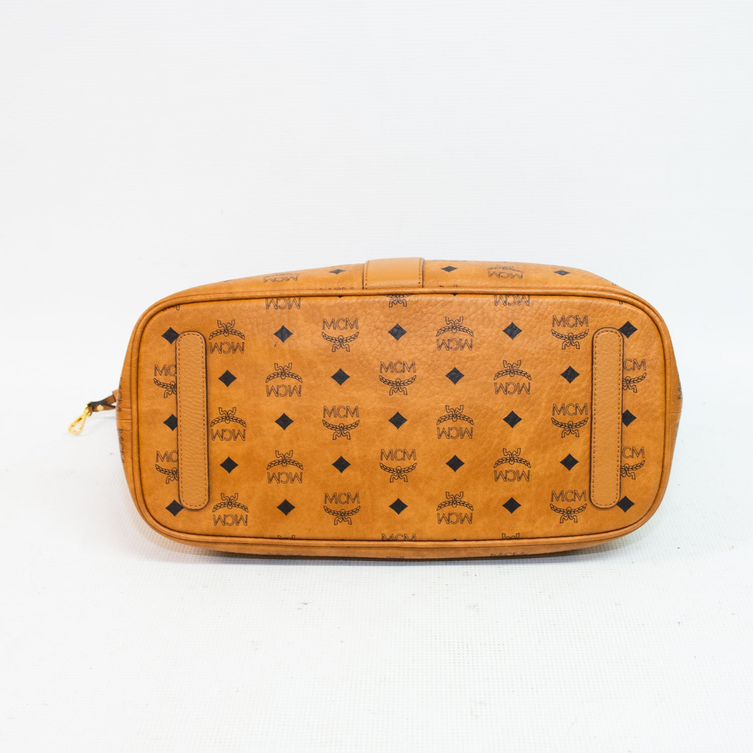 MCM Visetos Liz Reversible Shopper Tote