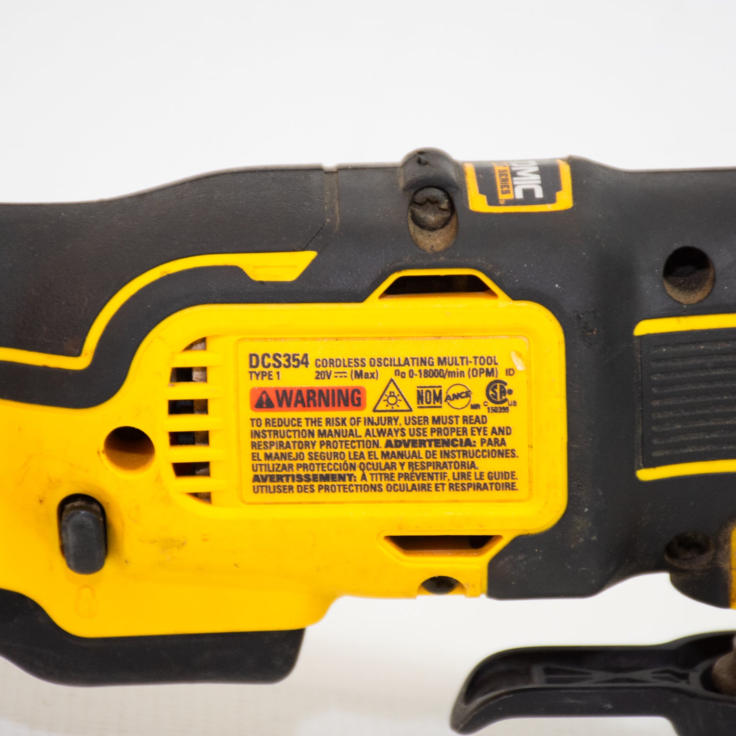 DEWALT DCS354 20V Max Cordless Oscillating Multi-Tool