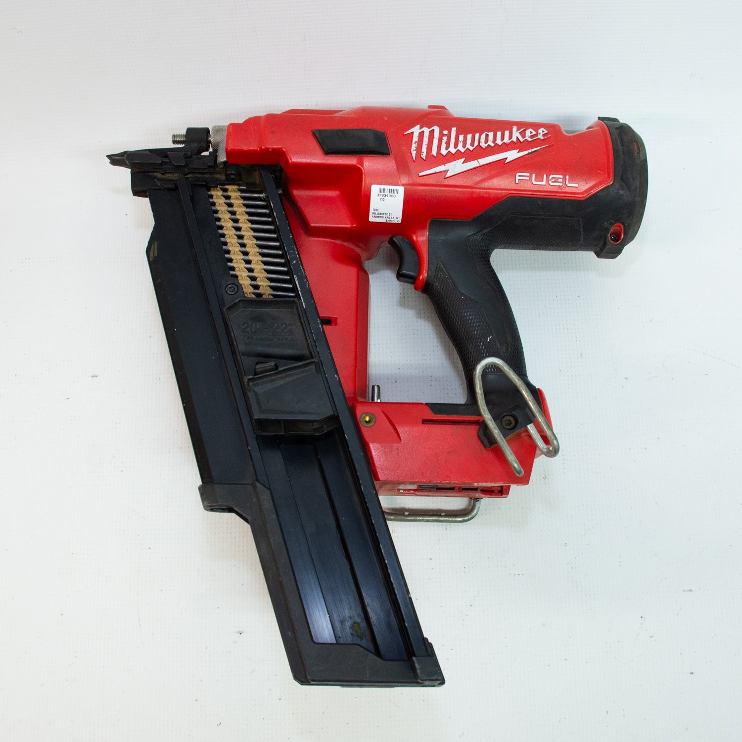 Milwaukee 2744-20 Fuel Brushless 21° Framing Nailer