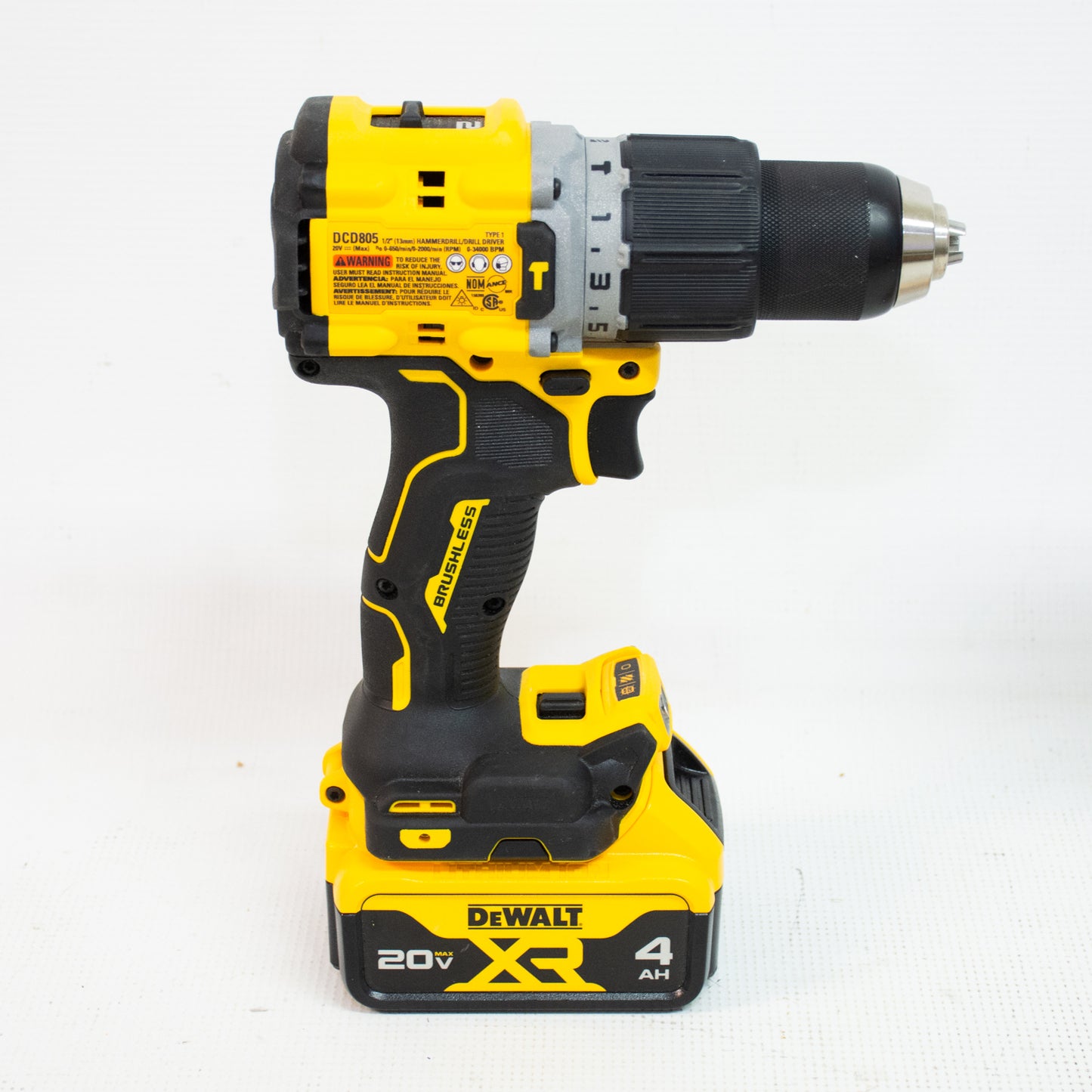 DEWALT DCF850 & DCD805 20V Max Impact Driver & Hammer Drill Set