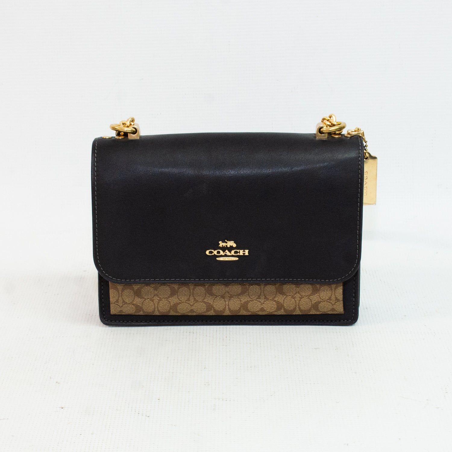 Coach CJ943 Klare Signature Canvas Cross Body Bag