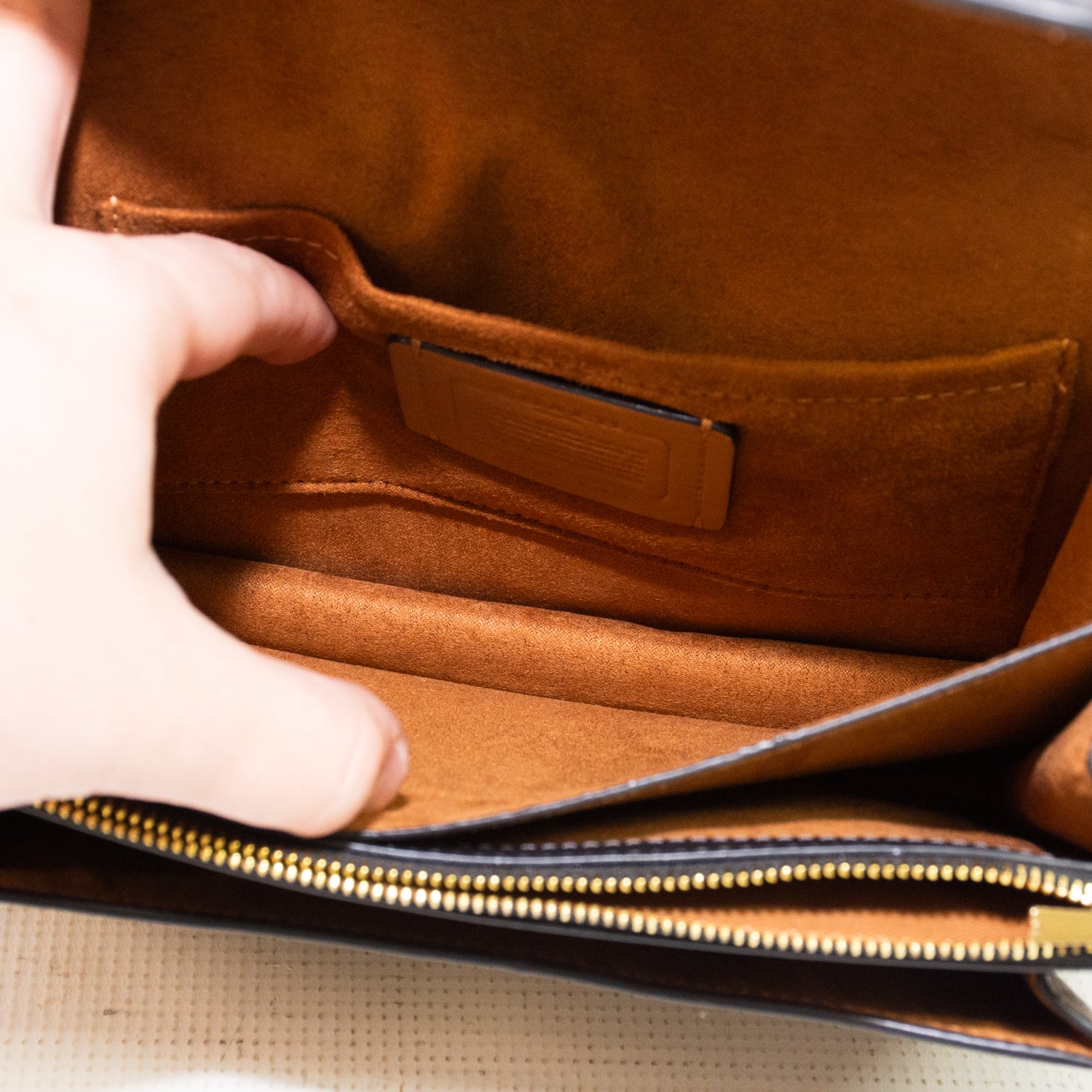 Coach CJ943 Klare Signature Canvas Cross Body Bag