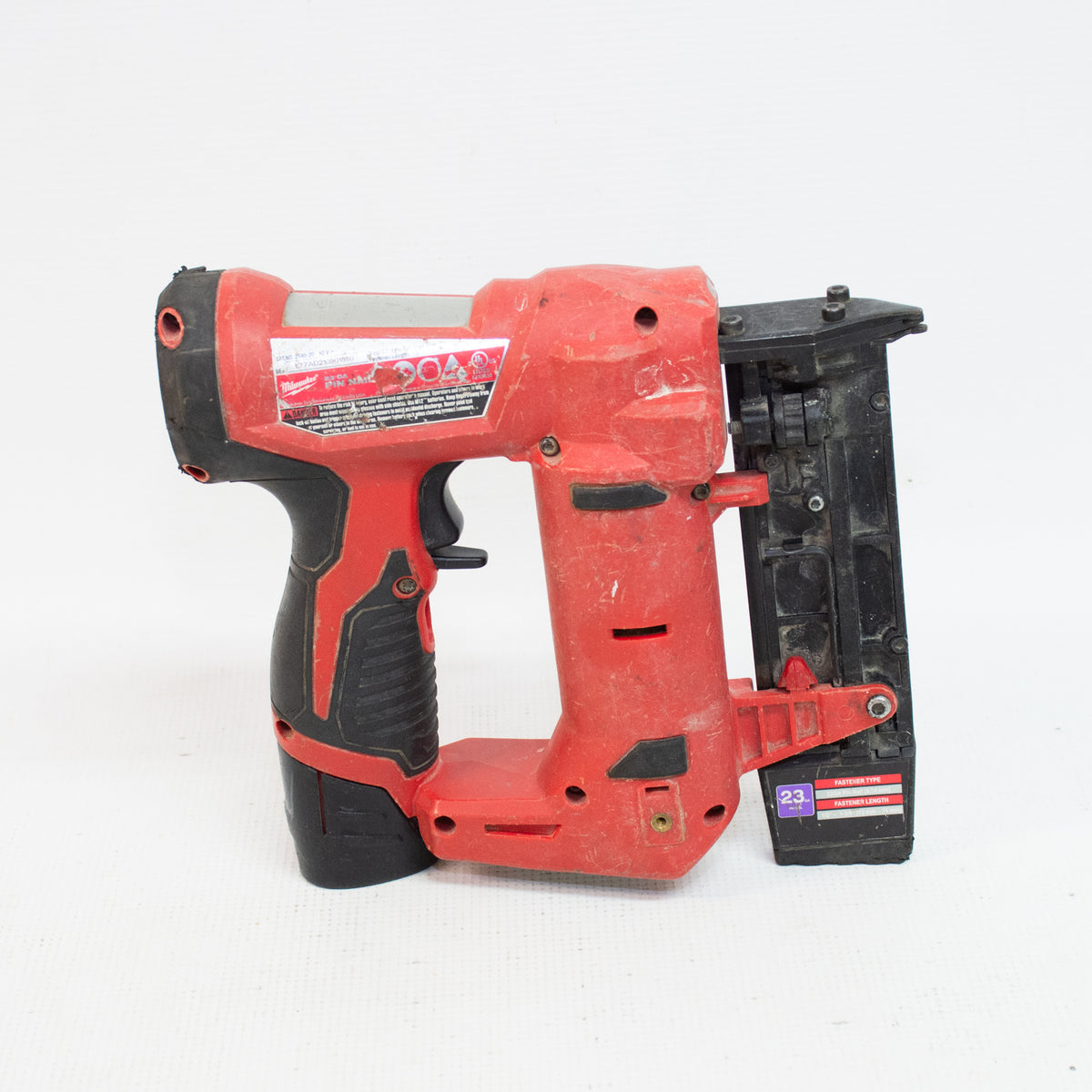 Milwaukee 2540-20 12V 23 Gauge Compact Cordless Pin Nailer
