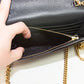 Gucci GG Marmont Black Chain Wallet - 497985